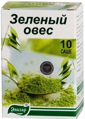 Упаковка зеленого овса
