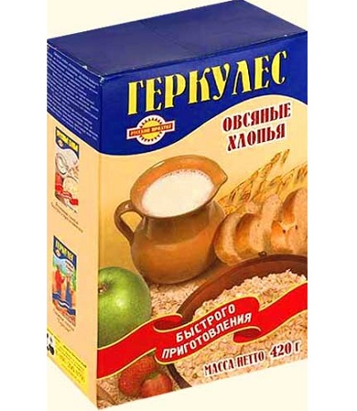 Овсянка в коробке