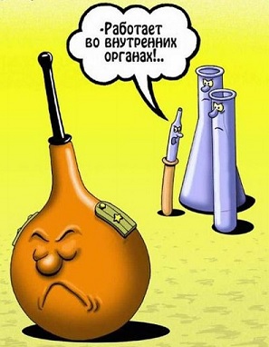 Клизма в погонах