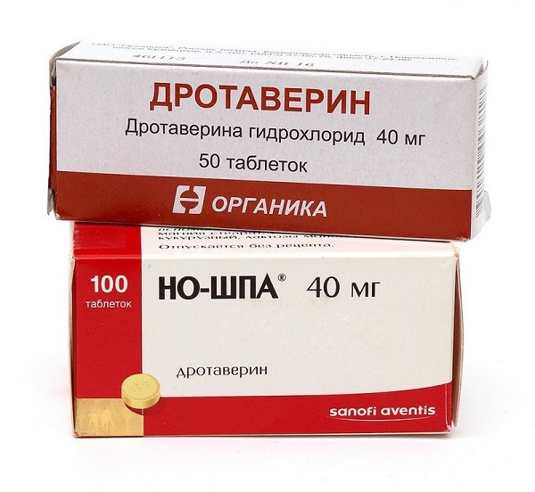 препараты от спазма желудка и сосудов