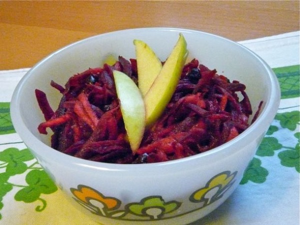 Яблоко, свекла, чеснок