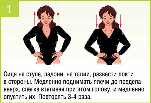 Поднимание и опускание плеч