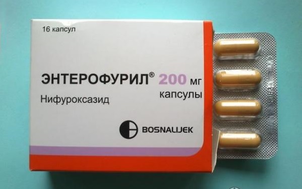 Капсулы энтерофурила от диареи