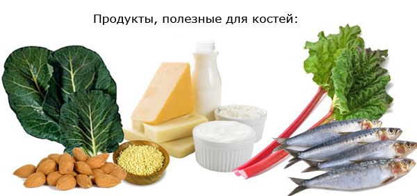 Продукты полезные для костей