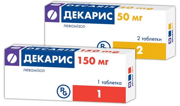 Таблетки декариса