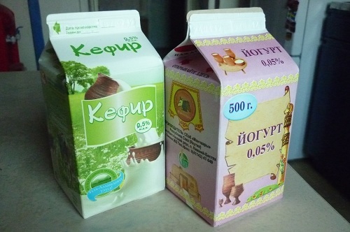Кефиры и йогурты