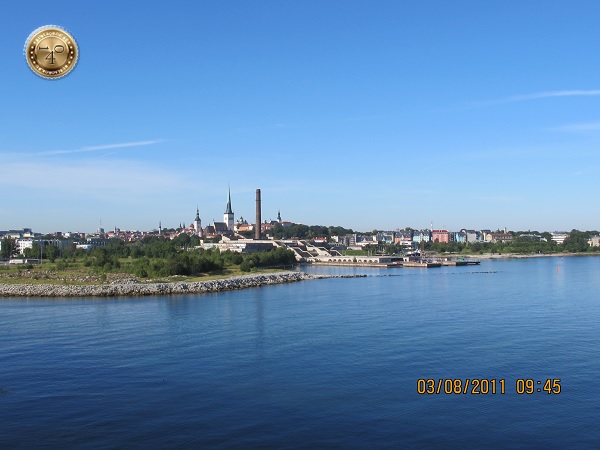 Вид на Стокгольм с моря