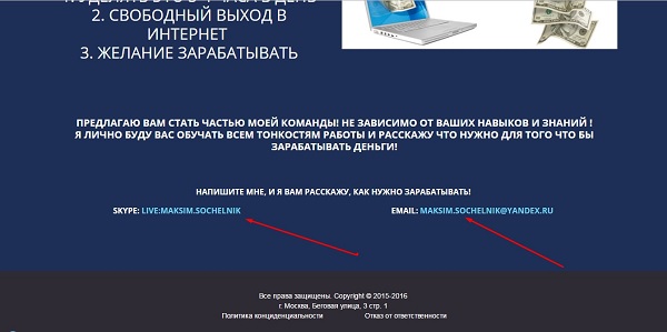 контакты
