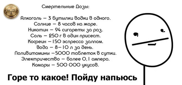 Смертельные дозы