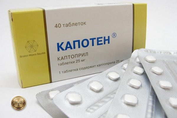 Капотен: инструкция по применению при каком давлении принимать