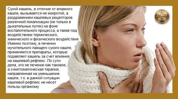 сухой кашель