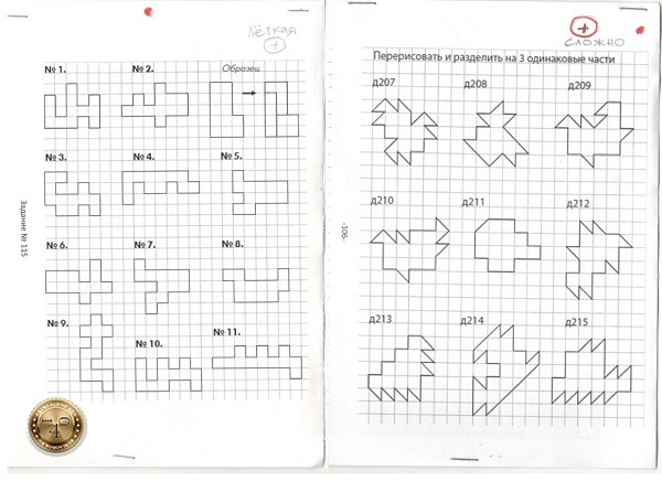 тетрамино и делилки