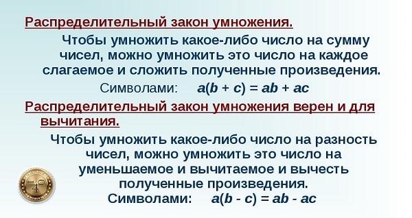 распределительный закон