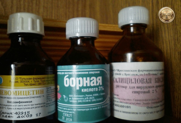 салициловый спирт от угрей