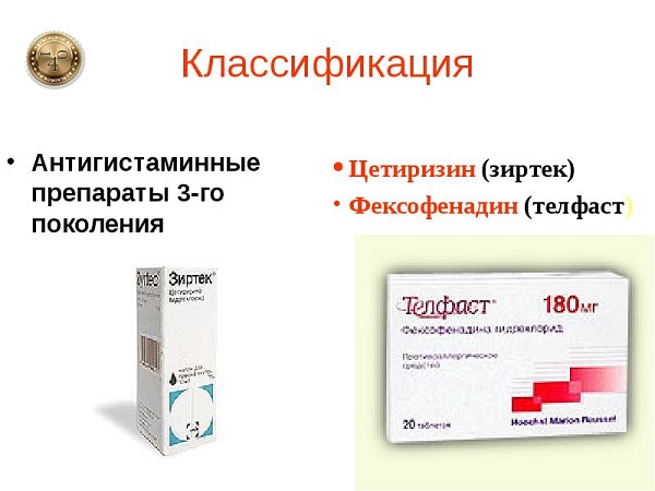 второе поколение антигистаминных пепаратов