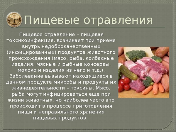 пищевое отравление