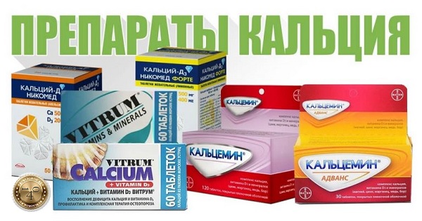 препараты кальция