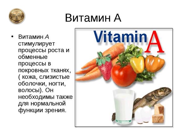 Функции витамина А