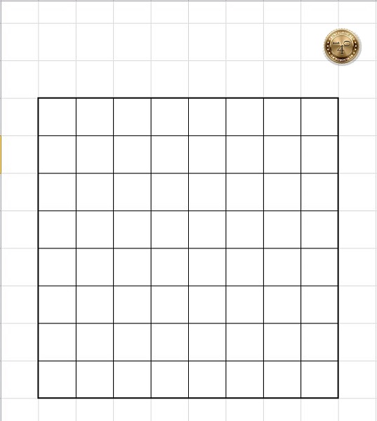 квадрат 8х8
