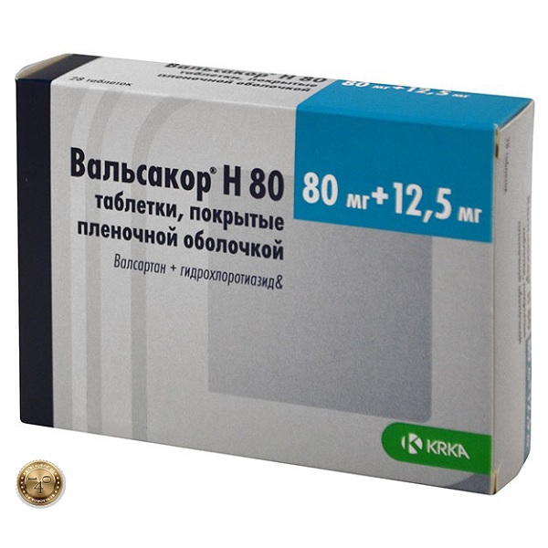вальсакор 80 мг